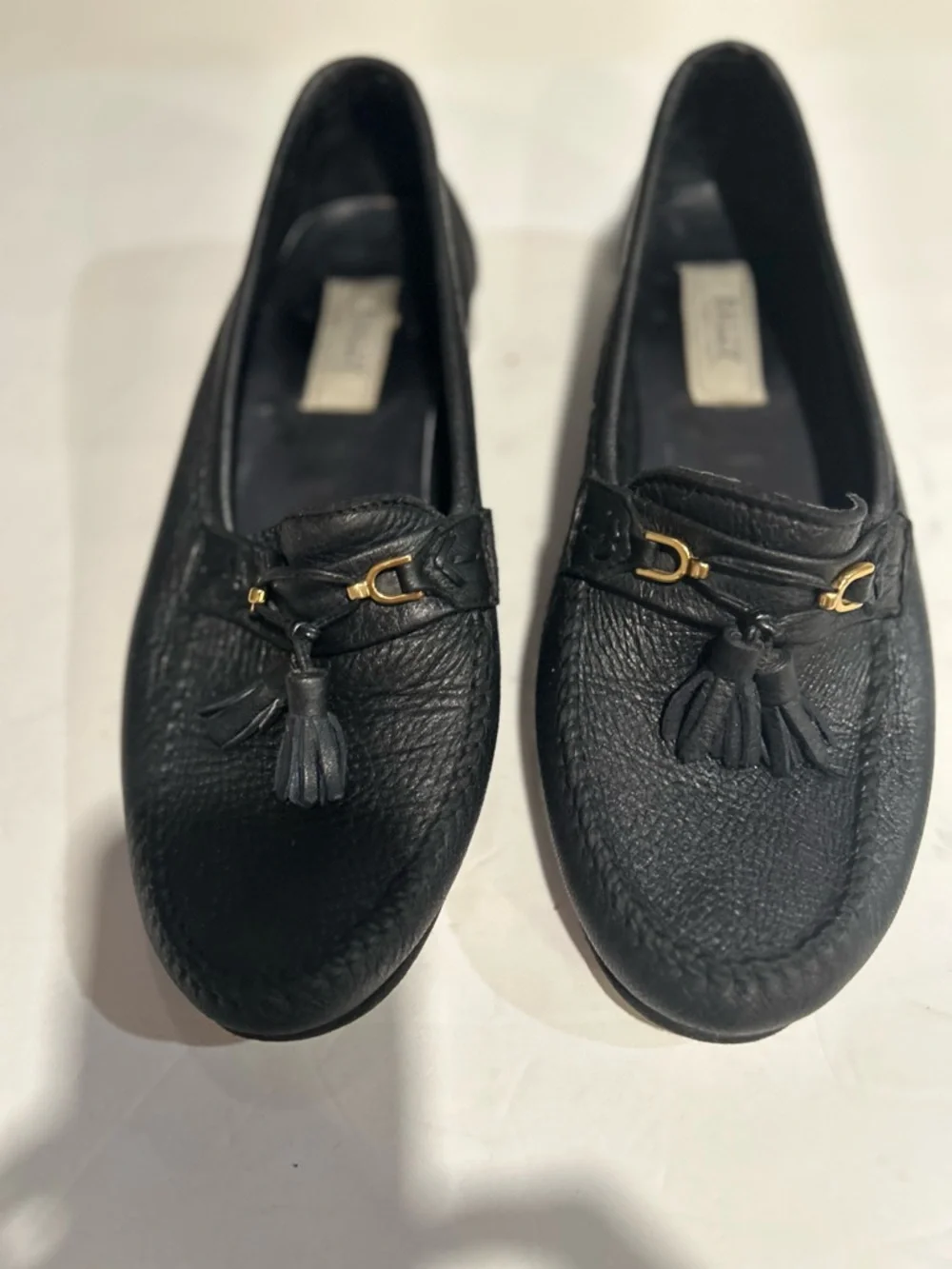 Bally Black Leather Tassel Bit Loafers - Picture 12 of 16